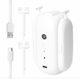Robot Automatizare Draperii, Perdele, Wireless, Alb, Voice Control, Smart curtain robot, Tuya App Control, Pentru casa, hotel, Airbnb