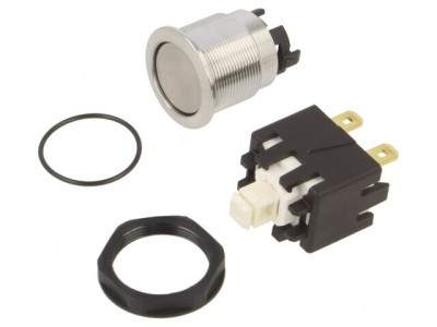 Comutator Anti-Vandalism 12A 250VAC OFF-ON foto
