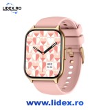 Ceas SmartWatch ZonStyleFit idealSTORE, Ecran Tactil 2,01, Android/IOS, Difuzor-Microfon, Control Muzica, Camera, Apeluri, Mesaje, Whatss, Facebook, V