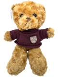 Urs de plus cu pulover maro 28 cm
