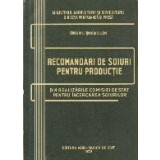 Recomandari de Soiuri pentru Productie