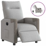 Gossi scaun reclinabil electric cloud grey fabric