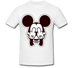 Tricou &amp;quot; Fuck-you Mickey &amp;quot; foto