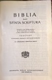 BIBLIA SAU SFANTA SCRIPTURA TIPARITA SUB INDRUMAREA SI CU PURTAREA DE GRIJA A P.F.P. TEOCTIST PATRIARHUL BISERICII ORTODOXE ROMANE/1988, CARTONATA