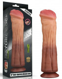12&quot; Dual Layered Silicone Nature Cock Realistic Dildo [ 30 x 7,5 cm ]#