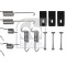 FEBI BILSTEIN 182550 Set accesorii, sabot de frana