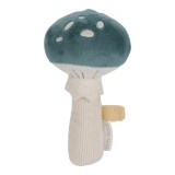Little Dutch Forest Friends Rattle Mushroom jucărie zornăitoare 0 m+ Blue 1 buc