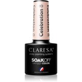 Claresa SoakOff UV/LED Color Celebration lac de unghii sub forma de gel culoare 8 5 g