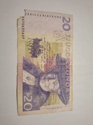 20 coroane suedia foto