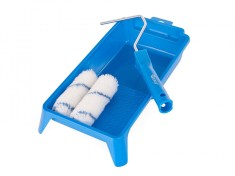 Set trafalet cu tava pentru vopsit, 4 elemente, Geko G66352