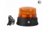 Girofar LED Auto 24W Galben, Reincarcabil, 12V, Impermeabil IP65, 125x88mm, Accesorii Auto Urgente