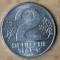 GERMANIA , DDR , RDG 1957 MONEDA 2 MARCI
