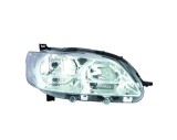 Far PEUGEOT 301, 01.2013-01.2017, partea dreapta, AYFAR, cu daytime running light; H1+H7+W21W; electrical; fara motor; halogen,