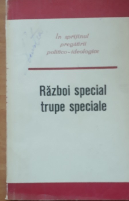 Razboi Special Trupe Speciale - Sorin Stanciu