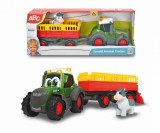 TRACTORAS CU REMORCA PENTRU ANIMALE CU FIGURINA VACUTA SuperHeroes ToysZone, Simba