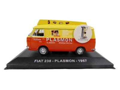 Macheta Macheta Fiat 238 Plasmon 1967 1:43 Portocaliu/Galben foto