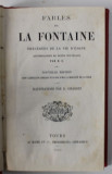 FABLES DE LA FONTAINE PRECEDEES DE LA VIE D &#039;ESOPE , illustrations par K. GIRARDET , 1863