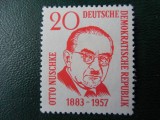 DDR-1 AN DE LA MOARTEA LUI NUSCHKES- COMPLET-NESTAMPILAT