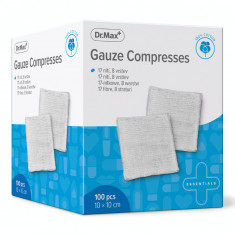 Dr. Max Comprese non-sterile 10x10cm, 100 bucati