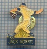 AX 422 INSIGNA SPORTIVA -JACK MORRIS - JUCATOR PROFESIONIST DE BASEBALL AMERICAN