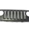 Grila radiator Jeep Wrangler (Jl), 11.2017-; Gladiator (Jt), 04.2019-, montare fata, negru, textura; intern, cu grila; fagure, RapidAuto