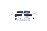 SAMPA 096.616 set placute frana,frana disc