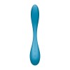 G-Spot Flex 5+ - Vibrator punct G, albastru, 19.6 cm, Orion