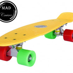 Penny board Mad Cruiser Original-galben FitLine Training