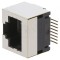 Conector RJ45 soclu aurit 8p8c pentru PCB