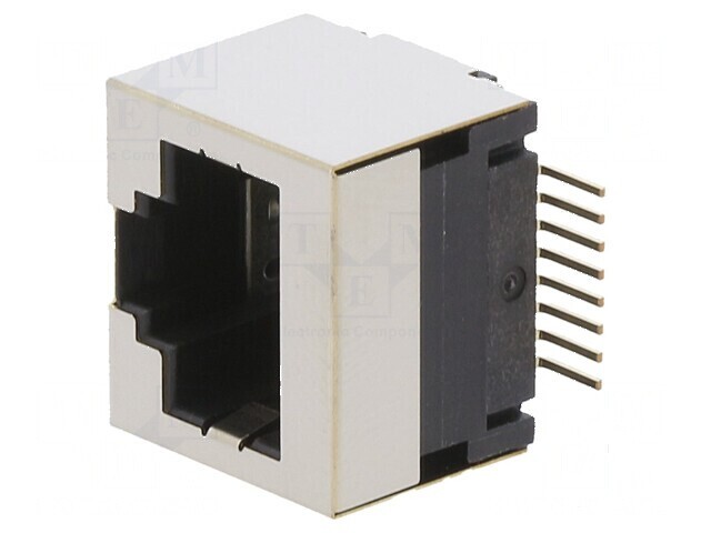Conector RJ45 soclu aurit 8p8c pentru PCB