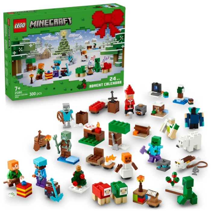 LEGO LEGO Minecraft Calendar de advent 2025 Quality Brand
