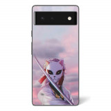 Husa compatibila cu Google Pixel 6 Silicon Gel Tpu Model Demon Slayer Sabito