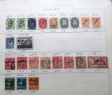 Lot 22 Timbre Vechi Levant Rusesc si Francez 1884-1913 - Imperiul Otoman, ROPIT, Piastre -GB
