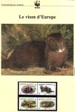 Cumpara ieftin Georgia 1999 - Nurca europeană, Set WWF, 6 poze, MNH (vezi descrierea), Nestampilat