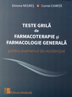 Teste grilă de Farmacoterapie și Farmacologie generală foto