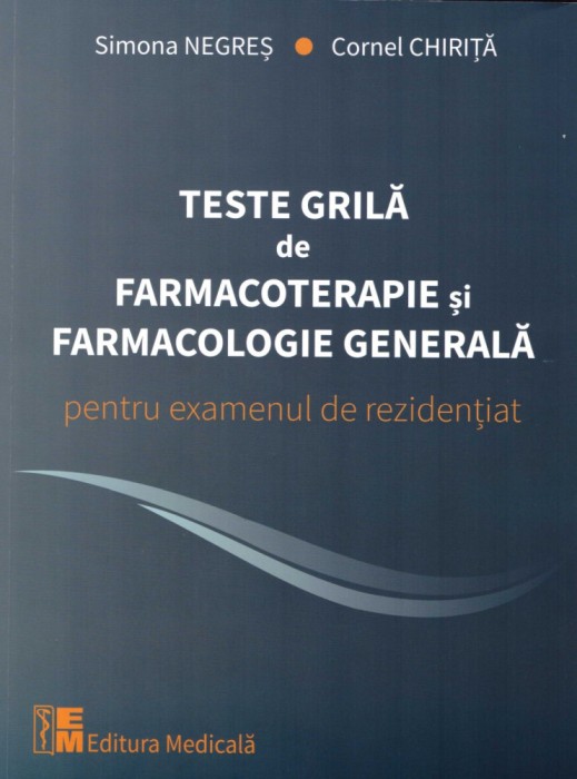 Teste grilă de Farmacoterapie și Farmacologie generală