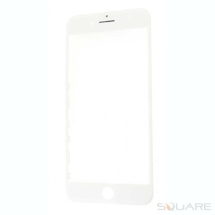 Geam Sticla + OCA iPhone 8 Plus, Complet, White