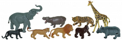 Animale salbatice set de 9 figurine - Miniland foto