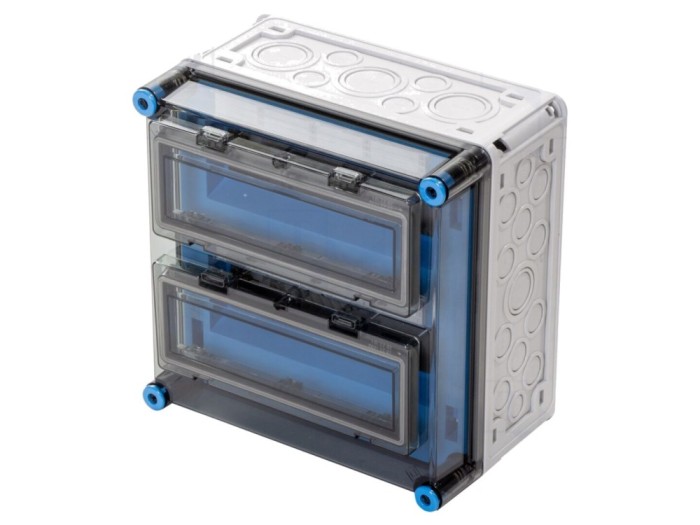 Carcasă modulară IP65, 24 module