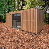 Cumpara ieftin Container tinyhouse 18m2 pentru locuit sau birou monobloc 6x3x3m cu 2 ferestre