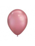 Set 10 Baloane Chrome Roz 30 cm
