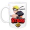 Cana alba personalizata Alb, Naruto Brawl Stars Master Game Play, INOVATIX&reg;. 330 ml