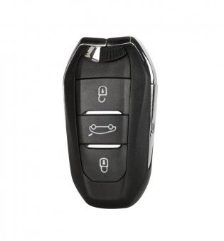 Cheie auto completa compatibila Peugeot 208, 301, 308, 508, 3008, 5008 434mhz FSK 4A PCF7953M(HITAG-AES)Chip Non Keyless foto