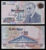 IRLANDA DE NORD █ bancnota █ 20 Pounds █ 2005 █ P-207a █ NORTHERN BANK █ UNC █
