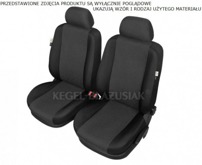 Huse scaune auto Ares Super AirBag pentru Vw Caddy - set huse auto pentru fata Kegel Kft Auto