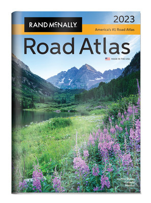 Rand McNally 2023 Road Atlas with Protective Vinyl Cover foto