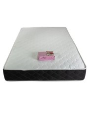 Saltea ortopedica, Praga 160x200x22 cm, cu plasa de arcuri tip Bonell, box spring system, fermitate medie, sistem de aerisire perimetral, Saltsib