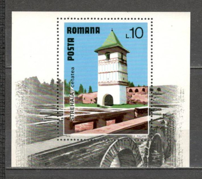 Romania.1978 Turism-Bl. ZR.605