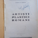 EUGENIU N.DUBLEA-ARTISTI PLASTICI ROMANI-1936 X1.