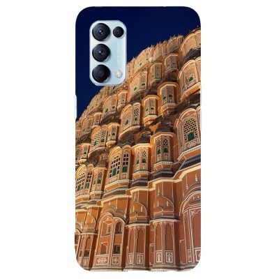 Husa compatibila cu Oppo A5 (2020) model Hawa Mahal Jaipur, Silicon, TPU, Viceversa foto